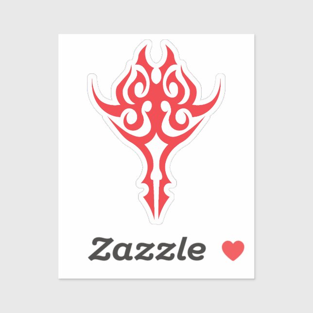 Classic Ornamental Floral Border Elegant Design Sticker (Sheet)