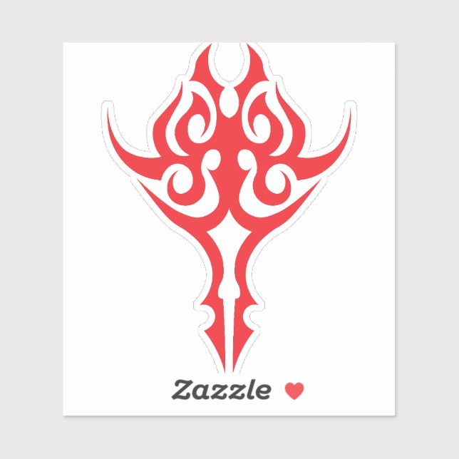 Classic Ornamental Floral Border Elegant Design Sticker (Sheet)