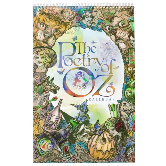 CLASSIC OZ POETRY CALENDAR - You choose themonths! (Cover)