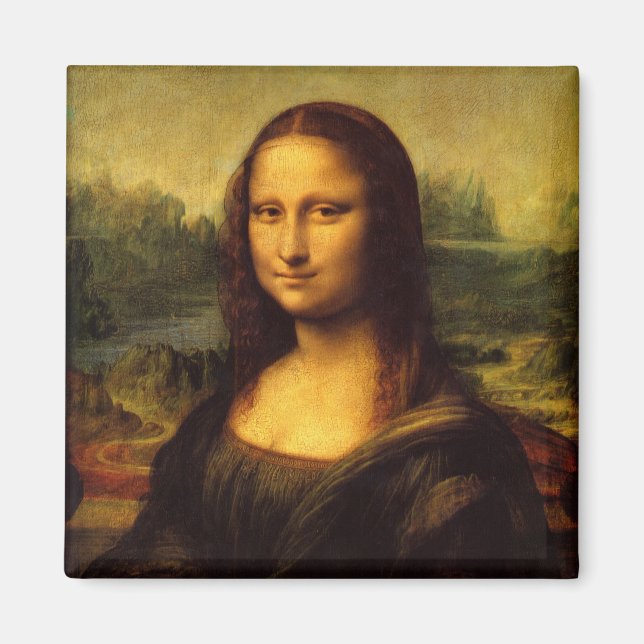 Classic Painting Mona Lisa Magnet (Front)