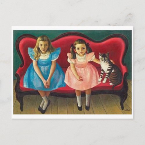 Classic Painting Postcard