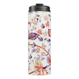 Classic paisley and fine lace pattern, Persian pat Thermal Tumbler