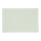 Classic Pale Sage and White Laminated Placemat