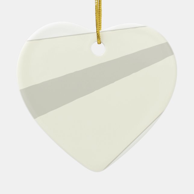 Classic Paper Airplane Ceramic Ornament (Front)