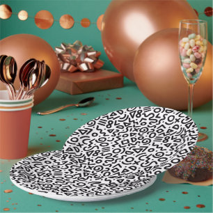 "Classic Party-Time" Art Pattern Paper Plate