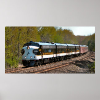 Classic Passenger Train Poster