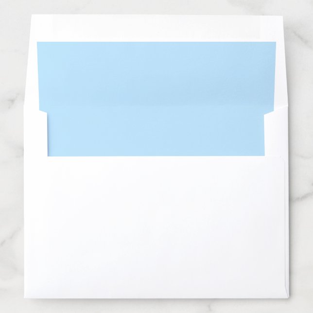 Classic Pastel Stationery Sky Blue Envelope Liner (In Envelope)