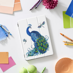Classic Peacock and Dragonfly Design Case-Mate iPh iPad Pro Cover