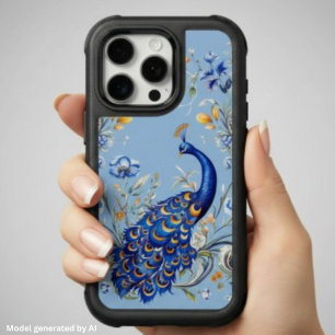 Classic Peacock Design - Elegant Gift for Her iPhone 16 Pro Case