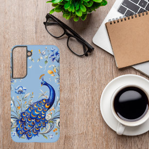 Classic Peacock Design - Elegant Gift for Her Samsung Galaxy S22+ Case