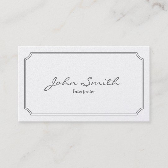 Bilingual Business Cards | Zazzle