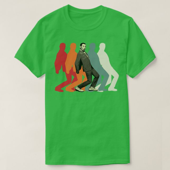 Classic Pee Wee Herman Baseball TShirt (Design Front)