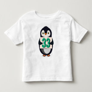 Classic Penguin Jersey Tee - Custom Number