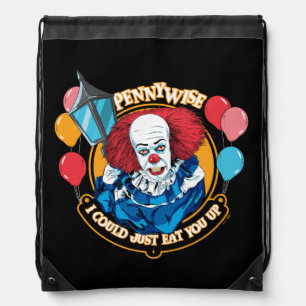 Classic Pennywise - I Could Just Eat You Up Drawstring Bag
