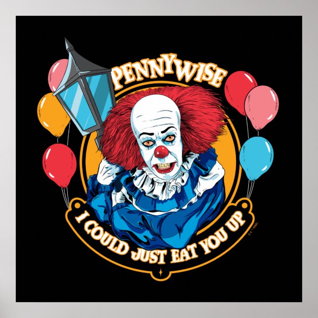 Classic Pennywise - I Could Just Eat You Up Poster (Front)