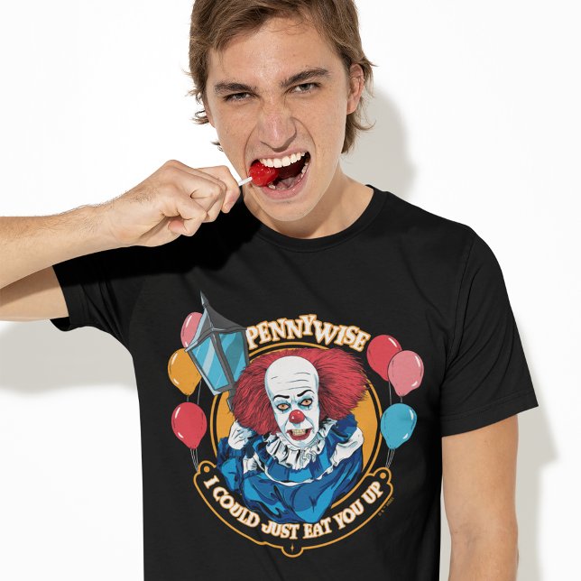 Classic Pennywise - I Could Just Eat You Up T-Shirt (Person wearing t-shirt)