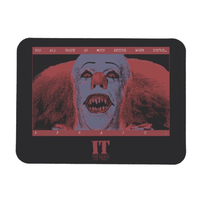 Classic Pennywise - Much Better When You're Afraid Magnet (Horizontal)