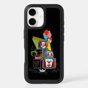 Classic Pennywise TV Stack - You'll Float Too iPhone 16 Case