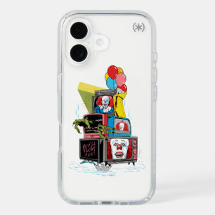 Classic Pennywise TV Stack - You'll Float Too iPhone 16 Case
