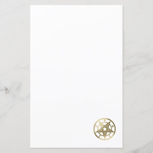 Classic pentagram symbol (Front)