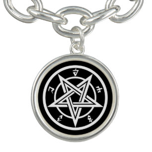 Classic pentagram symbol bracelet