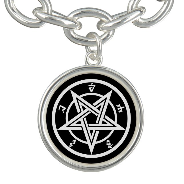 Classic pentagram symbol bracelet (Design)