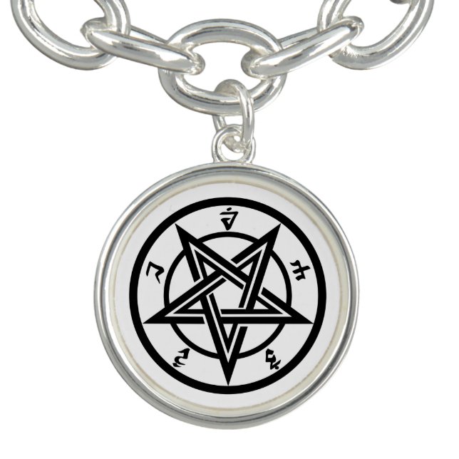 Classic pentagram symbol bracelet (Design)