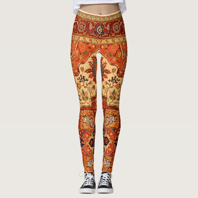 CLASSIC PERSIAN RUG LEGGINGS (Front)