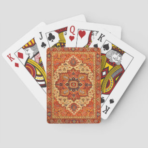 CLASSIC PERSIAN RUG POKER CARDS