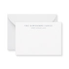 Classic Personalized Family Monogram Stationery