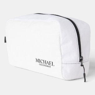 Classic Personalized Groomsman Name Dopp Kit