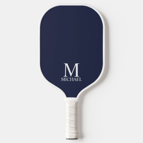 Classic Personalized Monogram and Name Pickleball Paddle