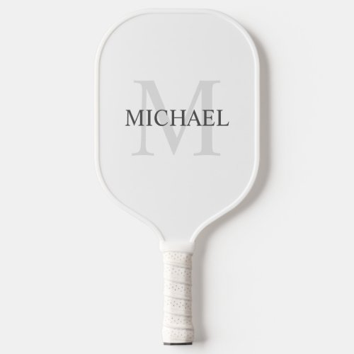 Classic Personalized Monogram and Name Pickleball Paddle