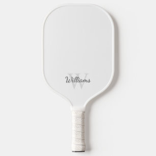 Classic Personalized Monogram and Name Pickleball Pickleball Paddle