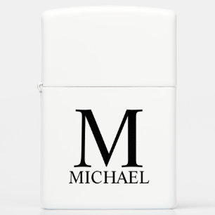 Classic Personalized Monogram and Name Zippo Lighter