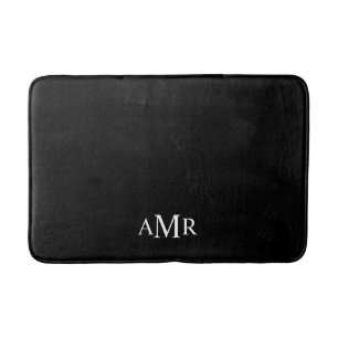 Classic Personalized Monogram Bath Mat