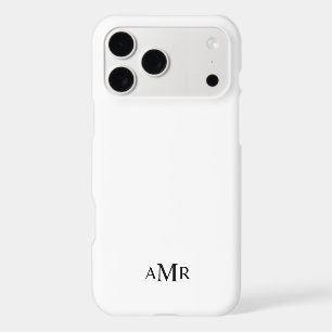 Classic Personalized Monogram iPhone 17 Pro Max Case