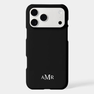 Classic Personalized Monogram iPhone 17 Pro Max Case