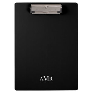 Classic Personalized Monogram Clipboard