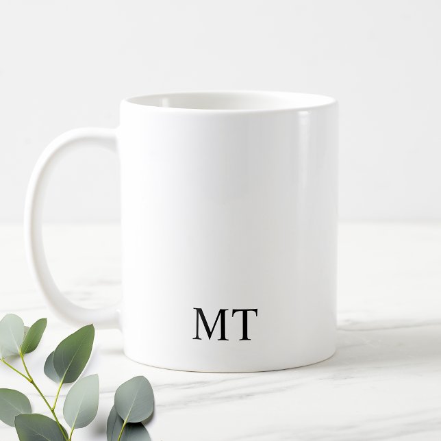 Classic Personalized Monogram Coffee Mug (Creator Uploaded)