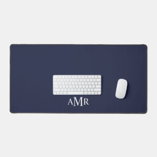 Classic Personalized Monogram Desk Mat