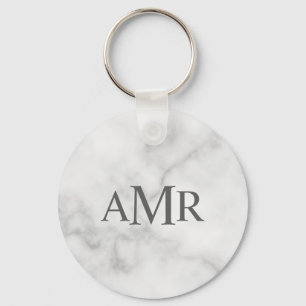 Classic Personalized Monogram Keychain