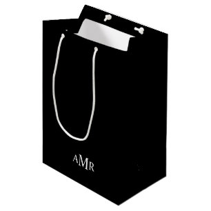 Classic Personalized Monogram Medium Gift Bag