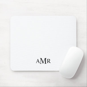 Classic Personalized Monogram Mouse Pad