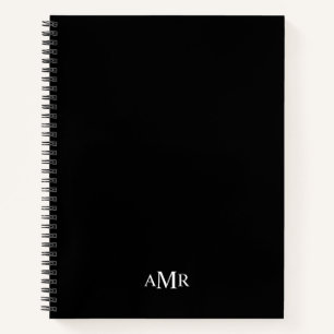 Classic Personalized Monogram Notebook