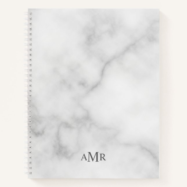 Classic Personalized Monogram Notebook (Front)