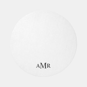 Classic Personalized Monogram Outdoor Rug