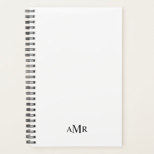 Classic Personalized Monogram Planner