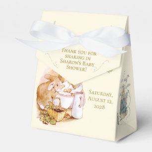 Classic Peter Rabbit Baby Shower Favor Box