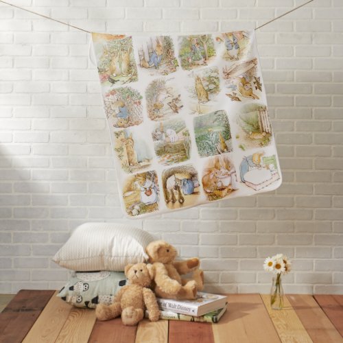 Classic Peter the Rabbit  Baby Blanket